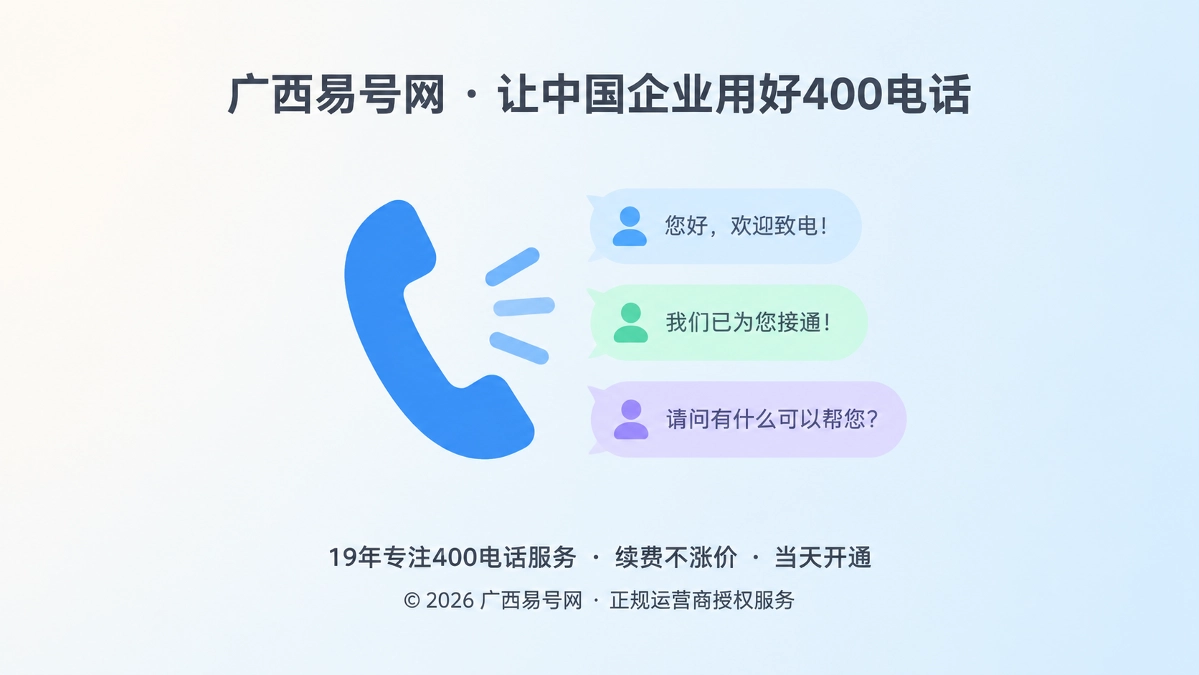 2026年400电话品牌故事：先设计企业的第一声回答